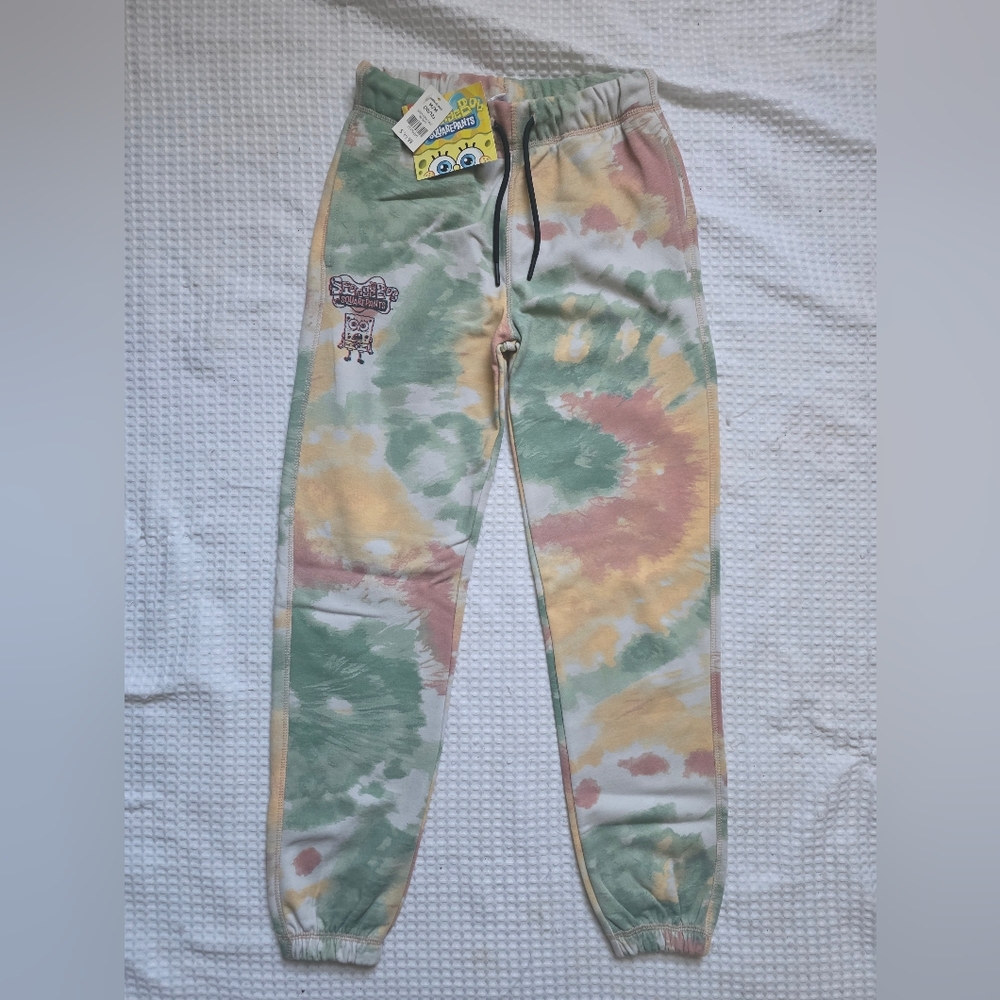MIX AND MATCH 5/25$ SpongeBob Squarepants Kids Tie-Dye Joggers